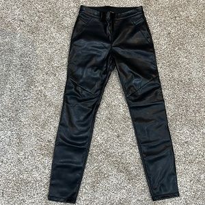 Free People Faux Leather Leggings